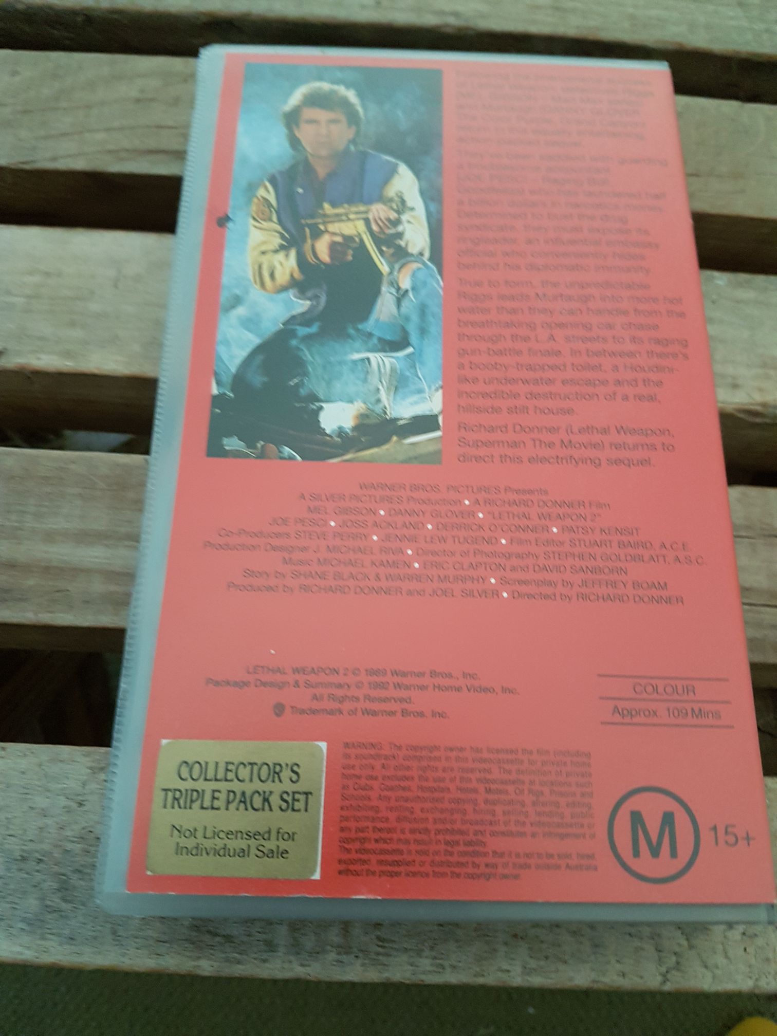 Lethal Weapon 2 VHS movie collectible - Main Image 2