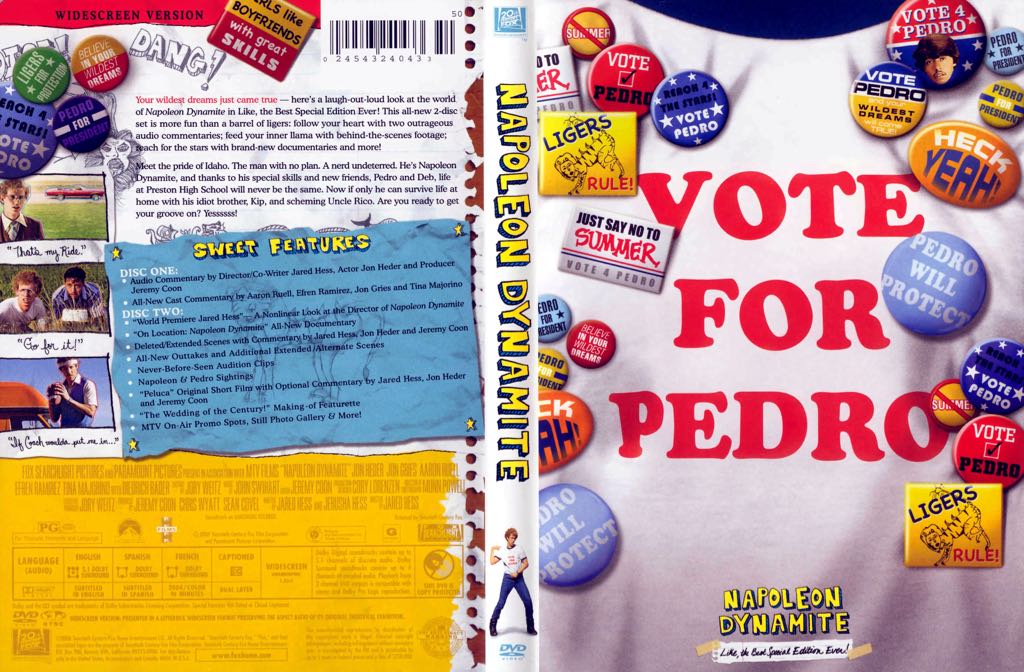 Napoleon Dynamite DVD movie collectible [Barcode 024543240433] - Main Image 2