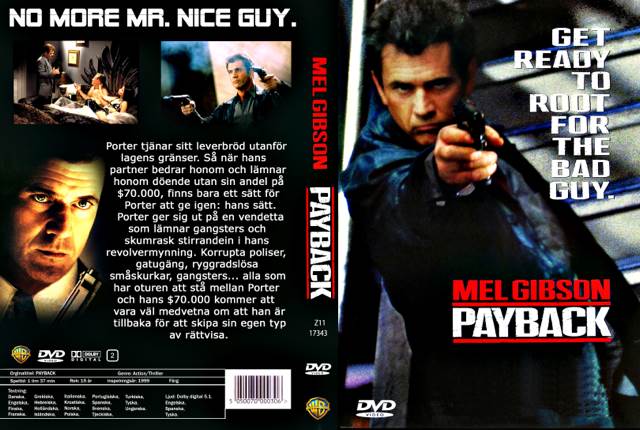 Payback DVD movie collectible [Barcode 097363363279] - Main Image 2