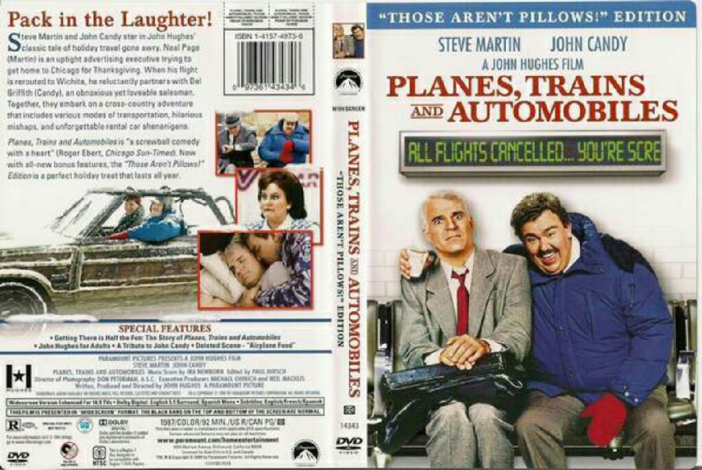 Planes, Trains and Automobiles DVD movie collectible [Barcode 097361380346] - Main Image 2