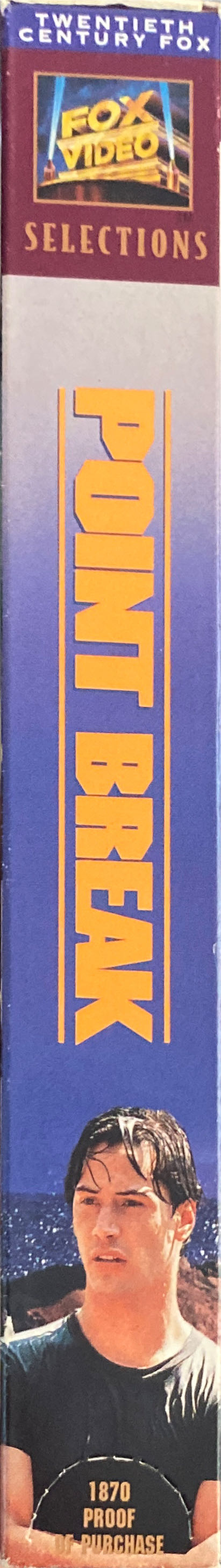 Point Break VHS movie collectible [Barcode 086162187032] - Main Image 4