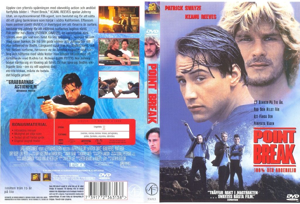 Point Break DVD movie collectible [Barcode 5707020018705] - Main Image 2