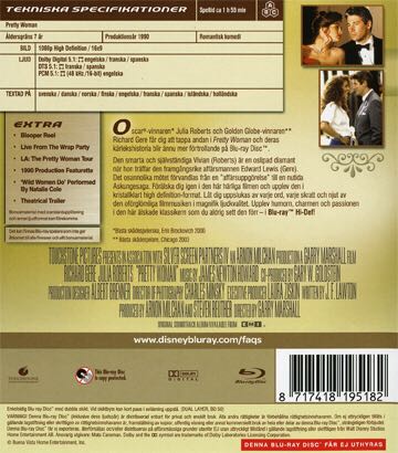 Pretty Woman Blu-ray movie collectible [Barcode 786936771404] - Main Image 2