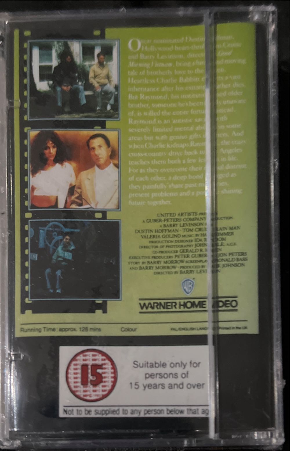 Rain Man Video 8 movie collectible [Barcode 7321900560412] - Main Image 2
