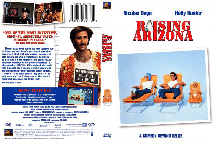 Raising Arizona  movie collectible [Barcode 024543479406] - Main Image 2