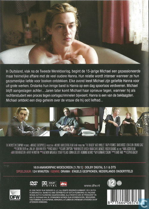 The Reader DVD movie collectible [Barcode 5017239141942] - Main Image 2