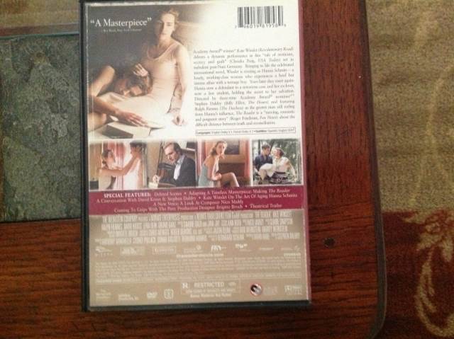 Reader, The DVD movie collectible [Barcode 796019819589] - Main Image 2