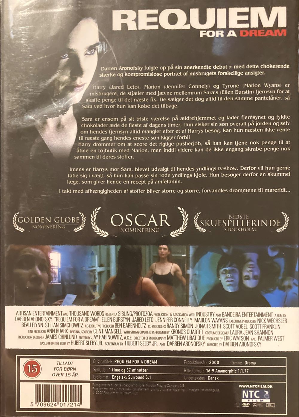 Requiem for a Dream DVD-R movie collectible [Barcode 5709624017214] - Main Image 2