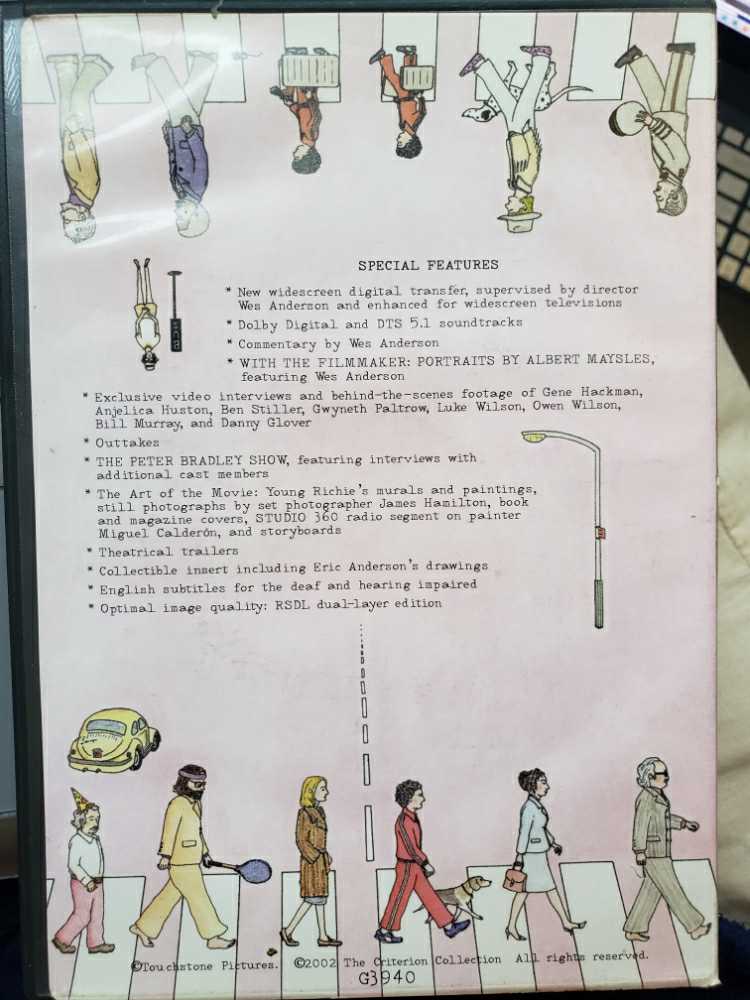Royal Tenenbaums, The DVD movie collectible [Barcode 15145613] - Main Image 2