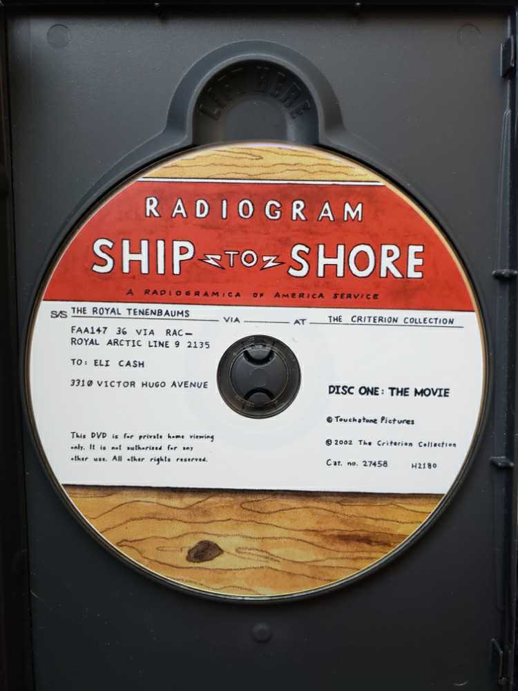 Royal Tenenbaums, The DVD movie collectible [Barcode 15145613] - Main Image 3