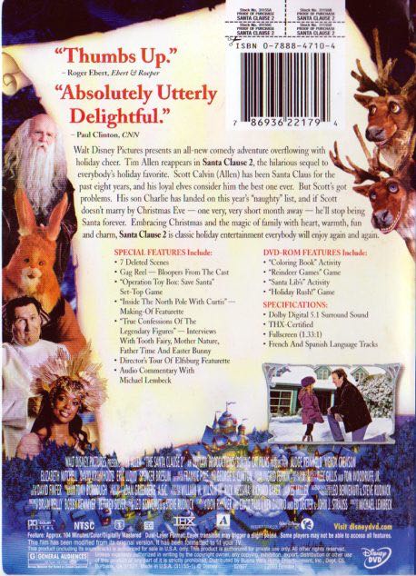 The Santa Clause 2 Google Play movie collectible [Barcode 8693622179] - Main Image 2