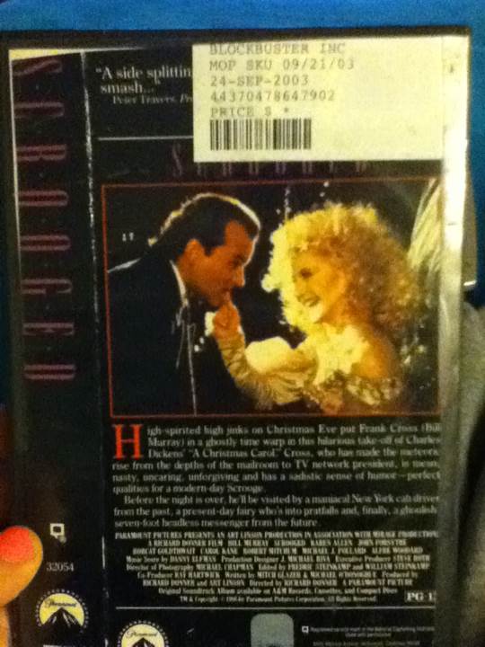 XMAS Scrooged(1988) (ASSORTED STREAMS) Movies Anywhere movie collectible [Barcode 4010447803436] - Main Image 2