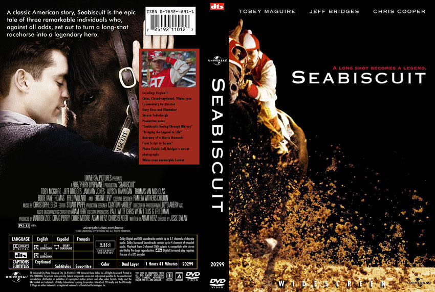 Seabiscuit DVD movie collectible [Barcode 025192328824] - Main Image 4
