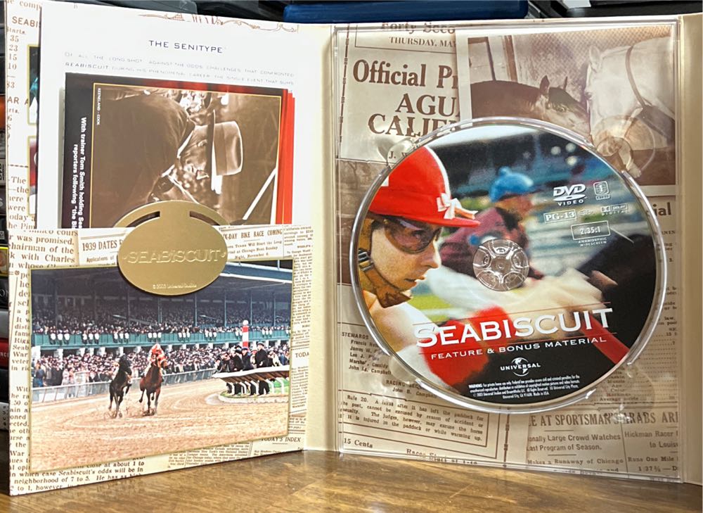 Seabiscuit DVD movie collectible [Barcode 025192421624] - Main Image 3