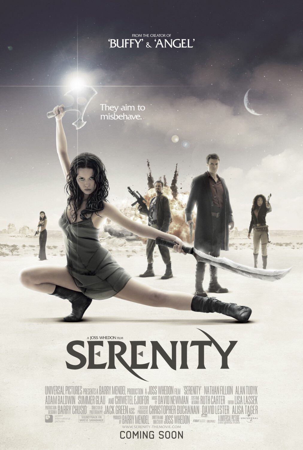 * BR : Serenity Blu-ray movie collectible [Barcode 025195055796] - Main Image 3