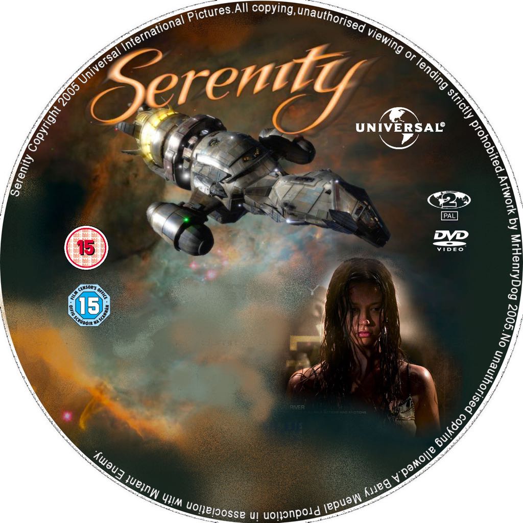 Serenity DVD movie collectible [Barcode 5050582391671] - Main Image 2
