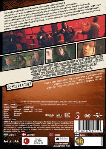 Serenity Blu-ray movie collectible [Barcode 5050582892536] - Main Image 2