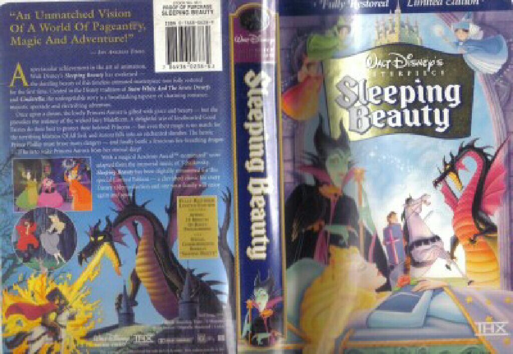 Sleeping Beauty VHS movie collectible [Barcode 786936023862] - Main Image 2