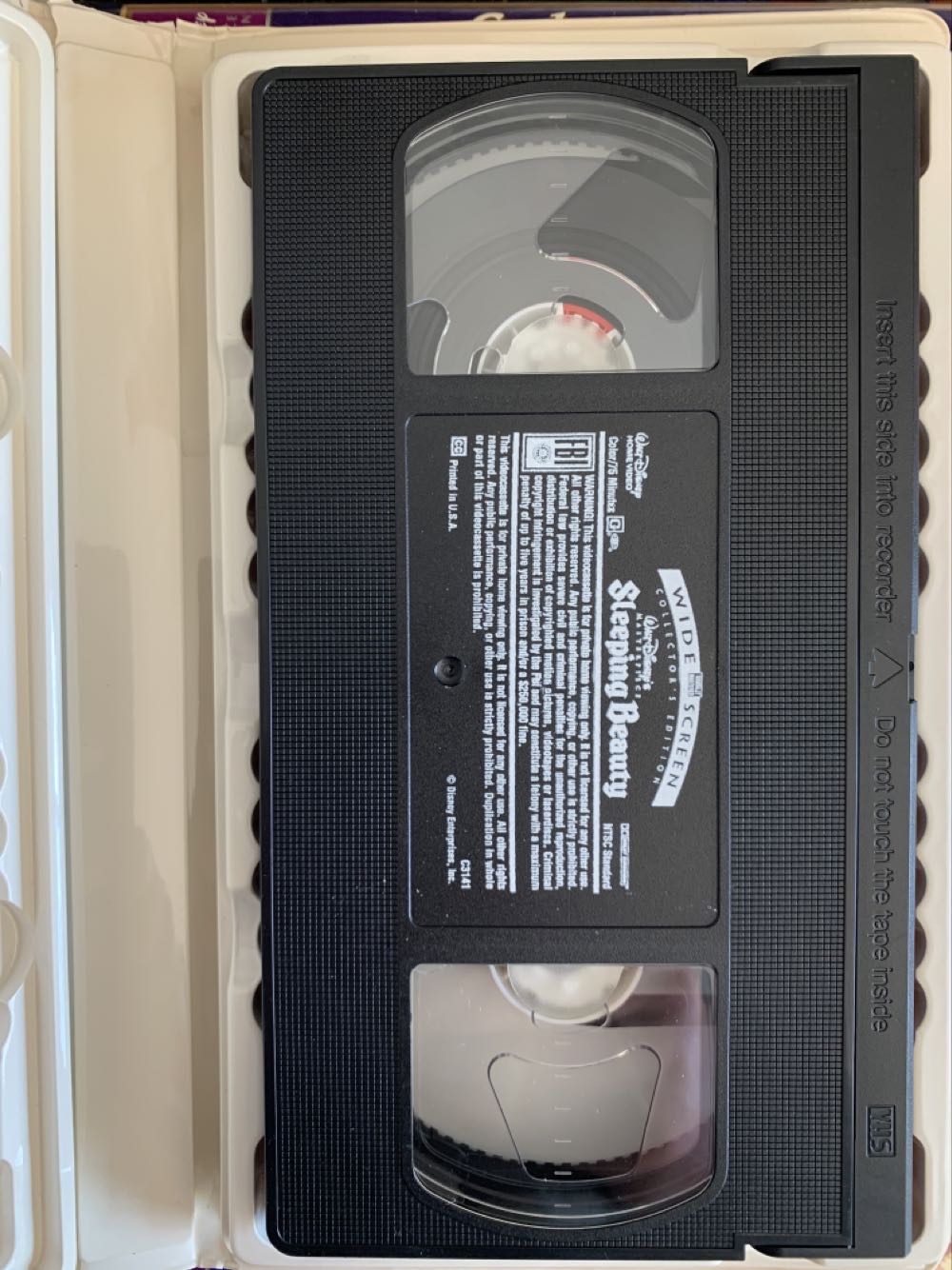 Sleeping Beauty VHS movie collectible [Barcode 786936056501] - Main Image 3