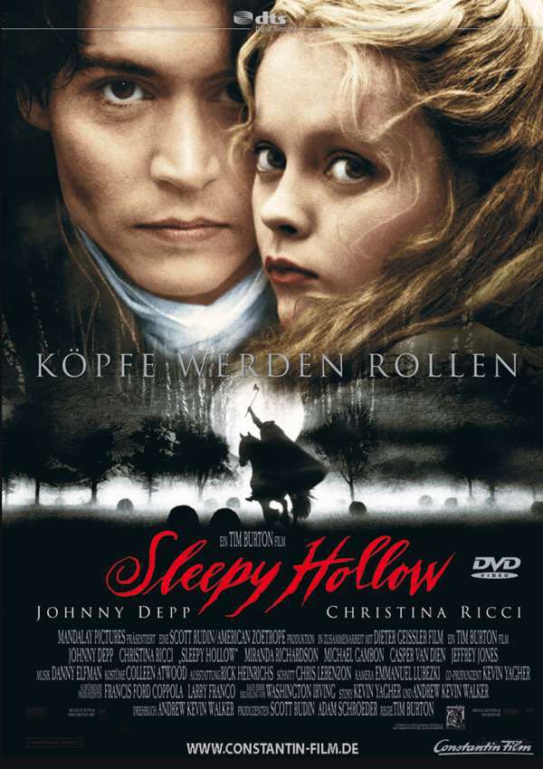 Sleepy Hollow DVD movie collectible [Barcode 0097363296249] - Main Image 2
