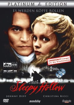 Sleepy Hollow DVD movie collectible [Barcode 7321922969101] - Main Image 1