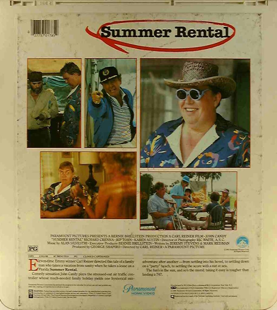 Rental, The CED movie collectible [Barcode 037757017852] - Main Image 2