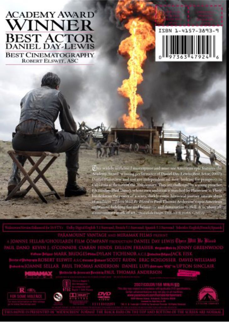 There Will Be Blood DVD movie collectible [Barcode 5690874021420] - Main Image 2