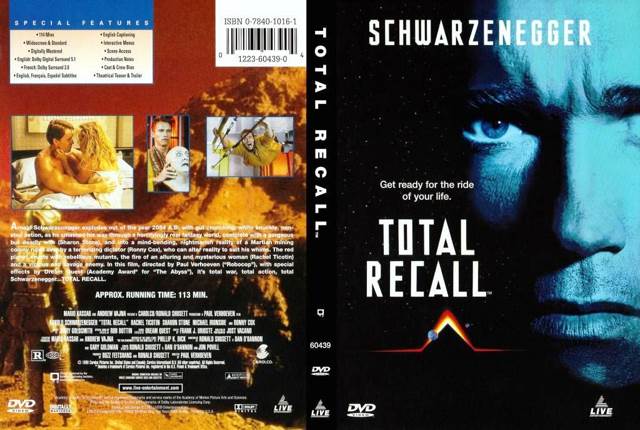 Total Recall DVD movie collectible [Barcode 012236043904] - Main Image 2