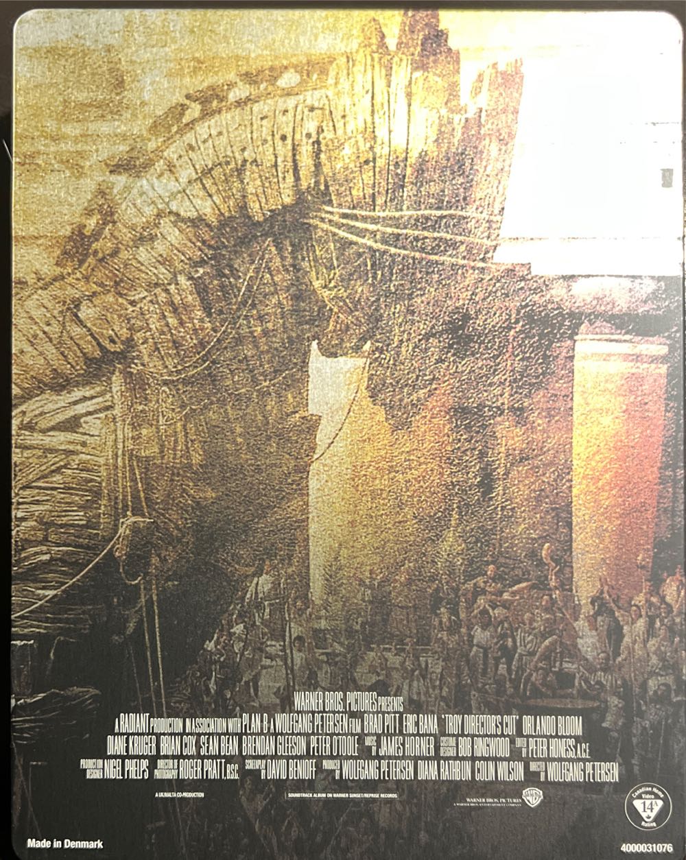 Troy Blu-ray movie collectible [Barcode 5051895034866] - Main Image 2