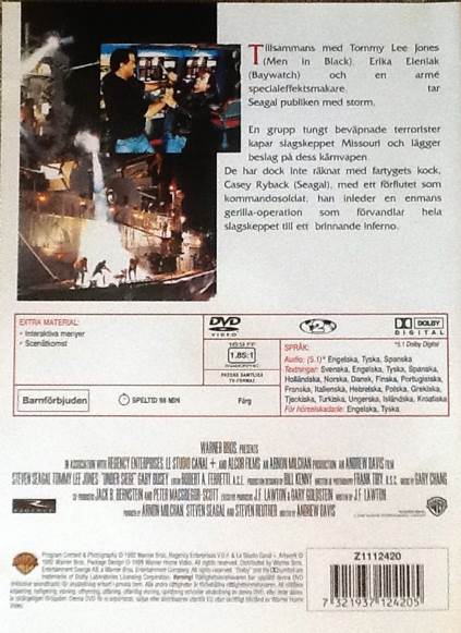 Under Belägring DVD movie collectible [Barcode 7321937124205] - Main Image 2