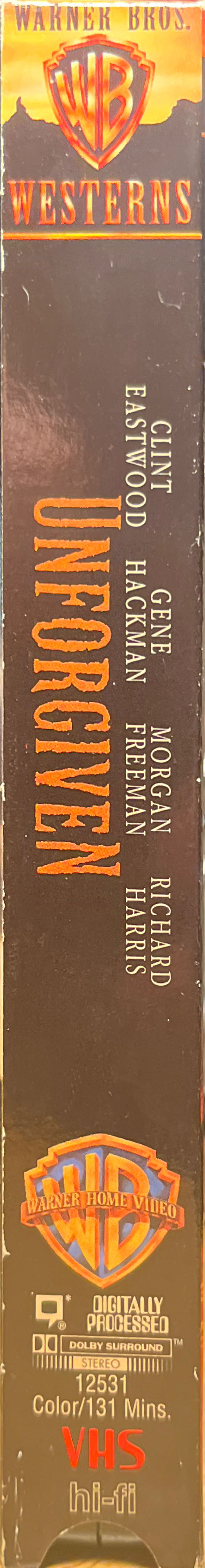 Unforgiven VHS movie collectible [Barcode 085391253136] - Main Image 3