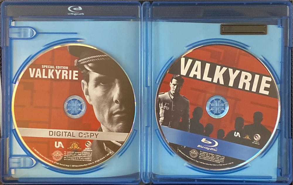 Valkyrie Blu-ray movie collectible [Barcode 883904138242] - Main Image 3