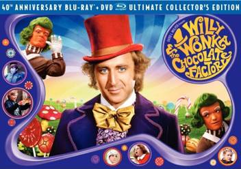 Willy Wonka & The Chocolate Factory Blu-ray movie collectible [Barcode 883929153978] - Main Image 2