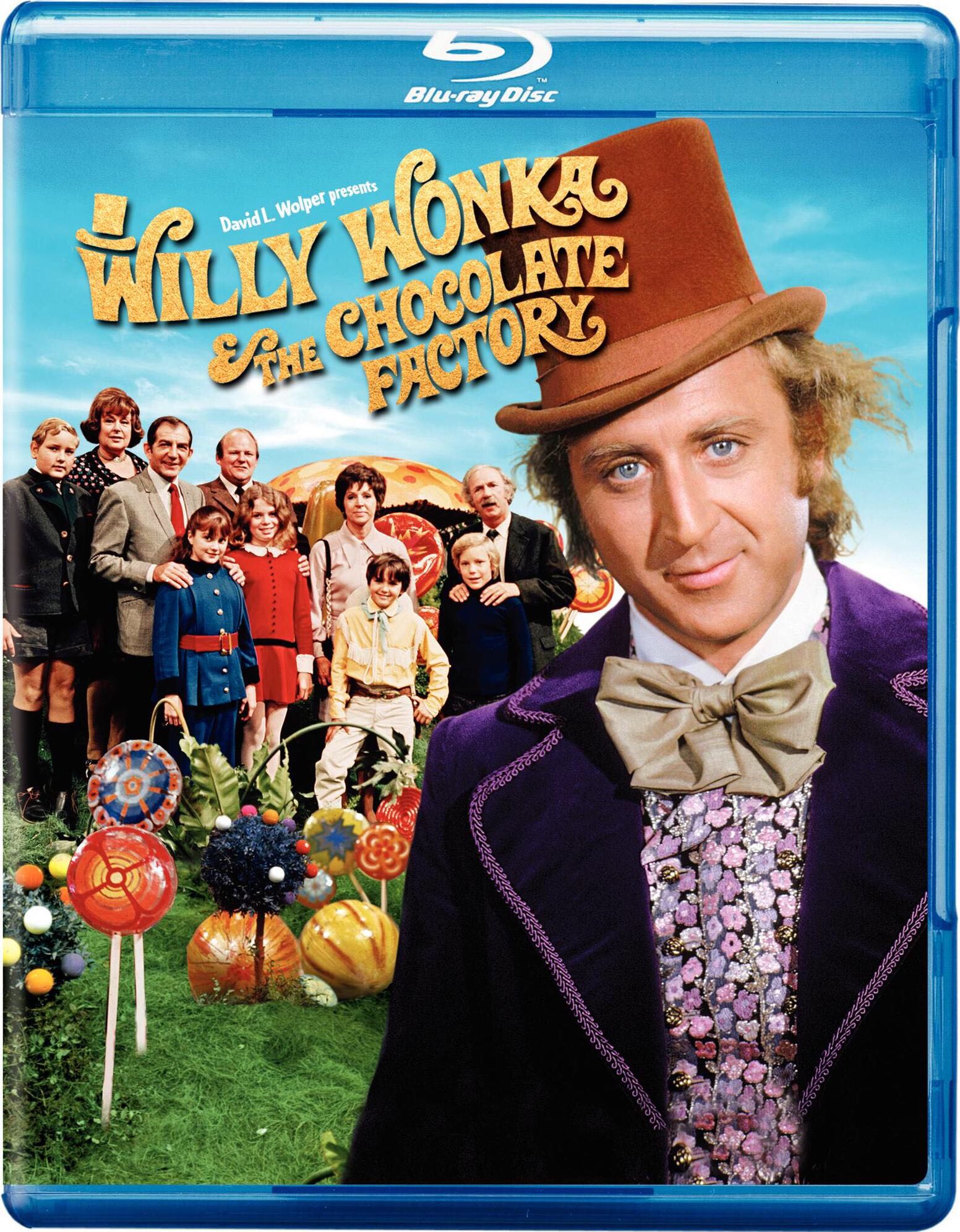 Willy Wonka & The Chocolate Factory Blu-ray movie collectible [Barcode 883929153978] - Main Image 3