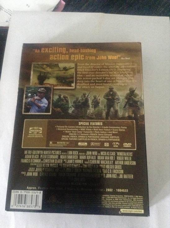 Windtalkers  DVD movie collectible [Barcode 027616885739] - Main Image 2