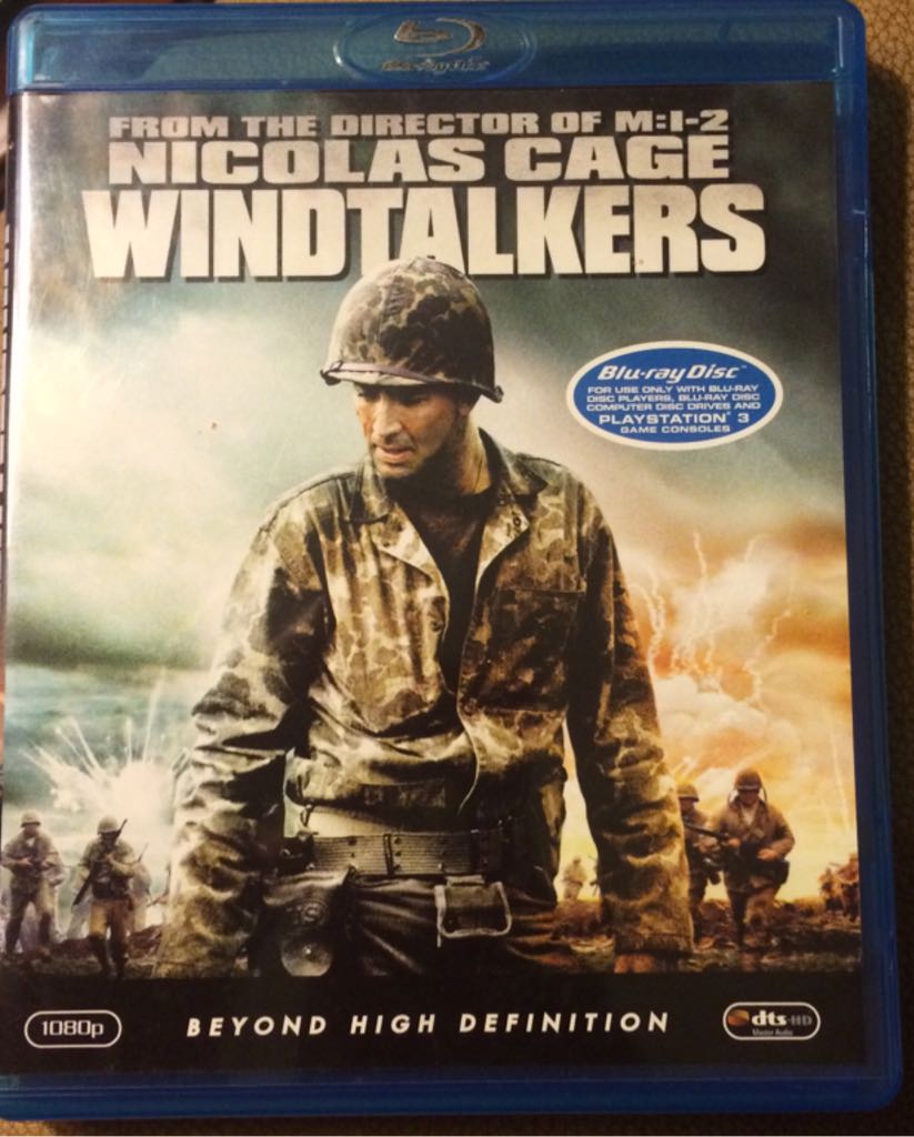 Windtalkers DVD movie collectible [Barcode 8887496100474] - Main Image 1