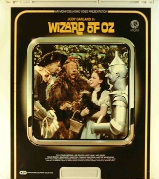The Wizard Of Oz CED movie collectible [Barcode 074643713528] - Main Image 1
