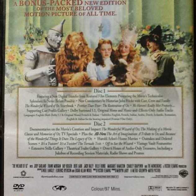 The Wizard Of Oz DVD movie collectible [Barcode 7321900677059] - Main Image 4