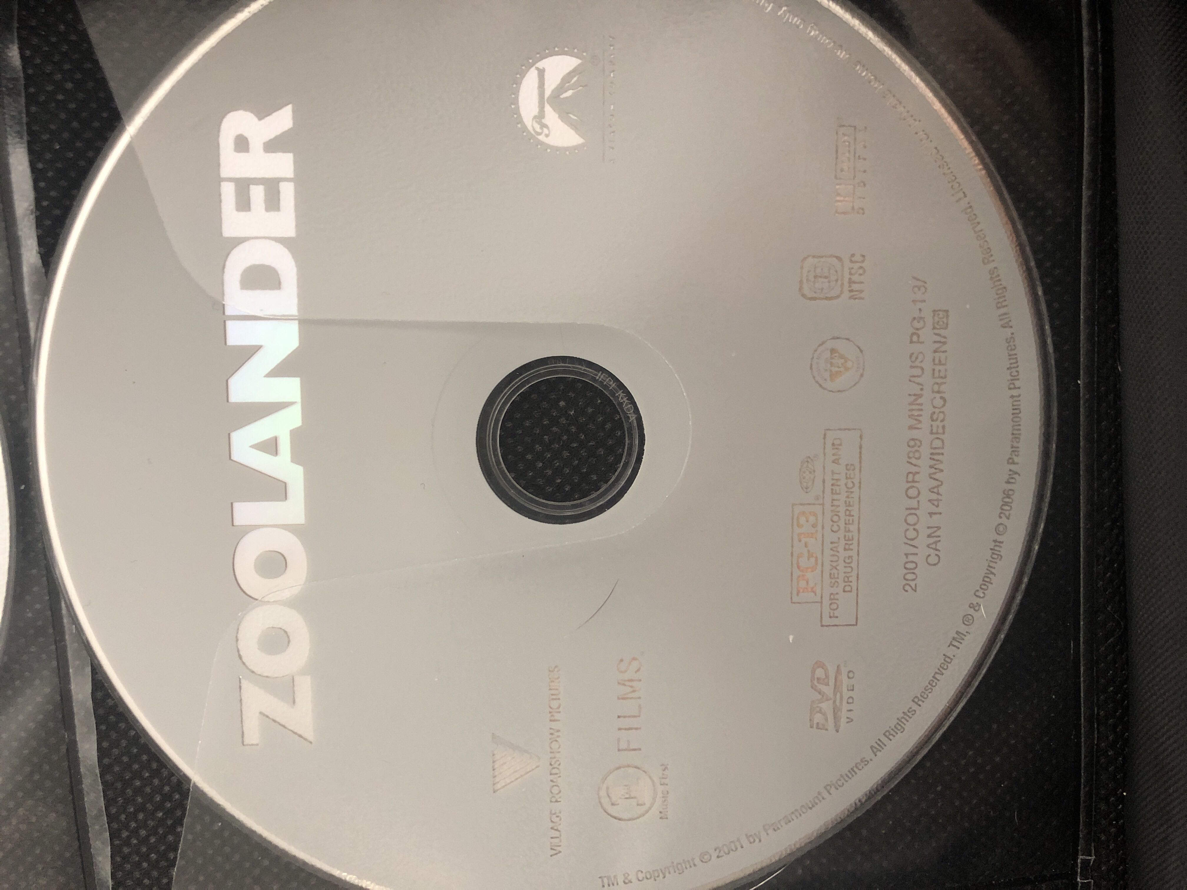 Zoolander DVD movie collectible [Barcode 097363373728] - Main Image 2