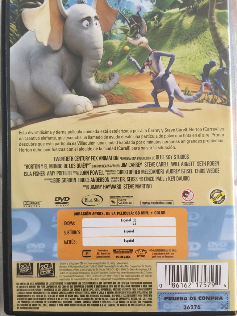 Horton Hears a Who!  movie collectible [Barcode 00148566] - Main Image 2