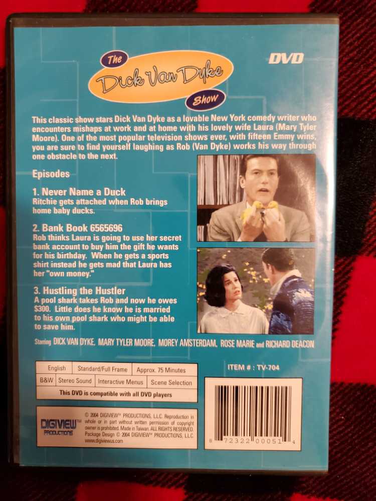 Dick Van Dyke Show {Vol. 1} DVD movie collectible [Barcode 872322000514] - Main Image 2