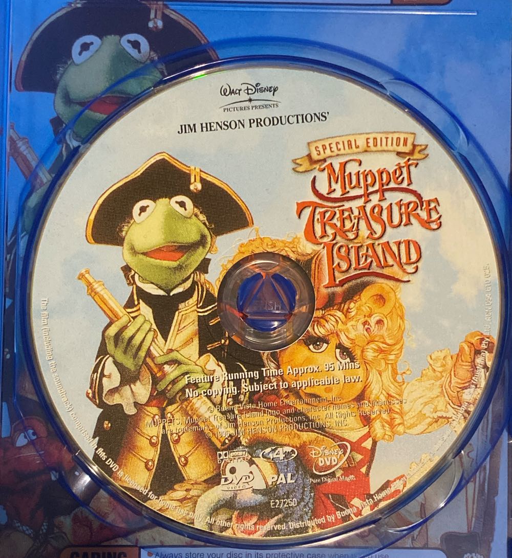 Muppet Treasure Island DVD movie collectible [Barcode 9398522725039] - Main Image 3