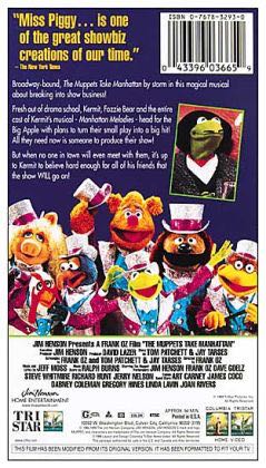 The Muppets Take Manhattan VHS movie collectible [Barcode 043396036659] - Main Image 2