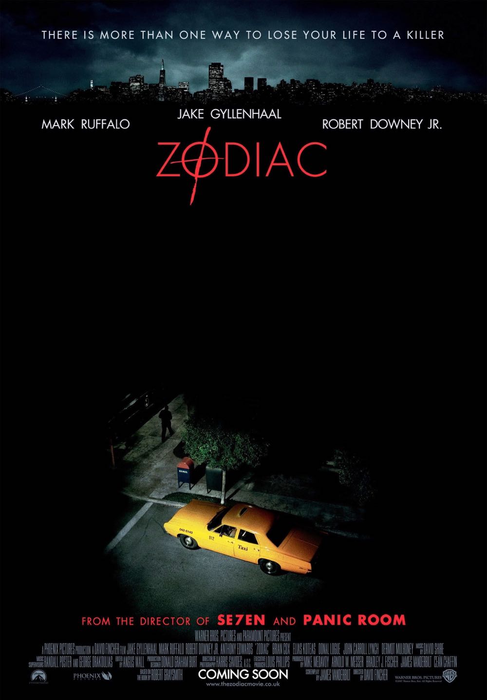 Zodiac Blu-ray movie collectible [Barcode 032429258601] - Main Image 4