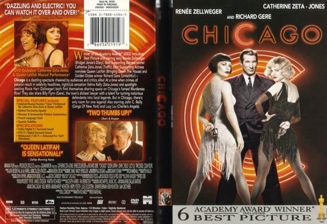 Chicago Digital Copy movie collectible [Barcode 786936227956] - Main Image 2