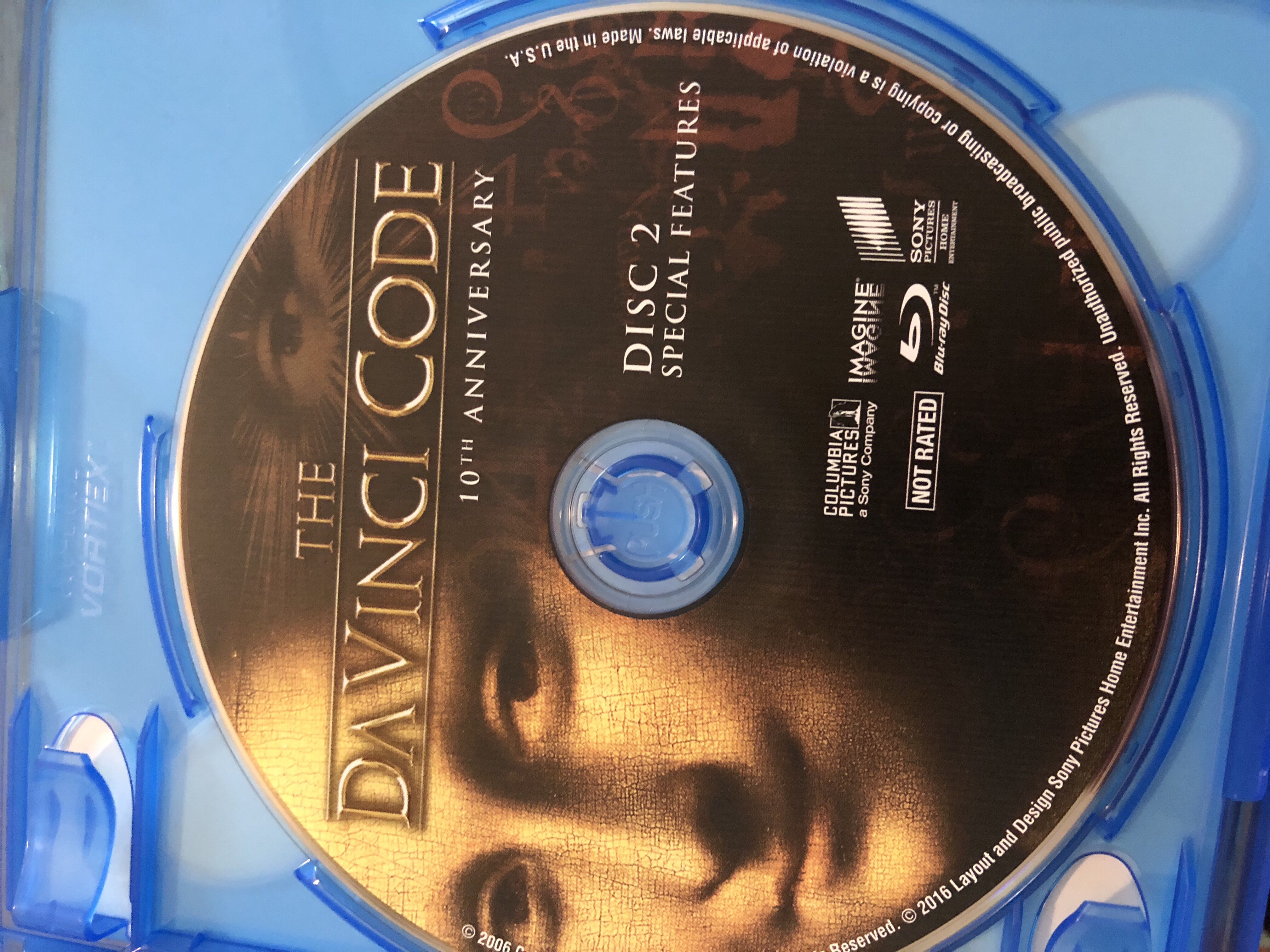 The Da Vinci Code Blu-ray movie collectible [Barcode 043396476714] - Main Image 4