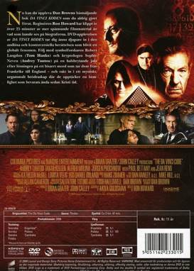 The DaVinci Code DVD-R movie collectible [Barcode 5051162233015] - Main Image 2
