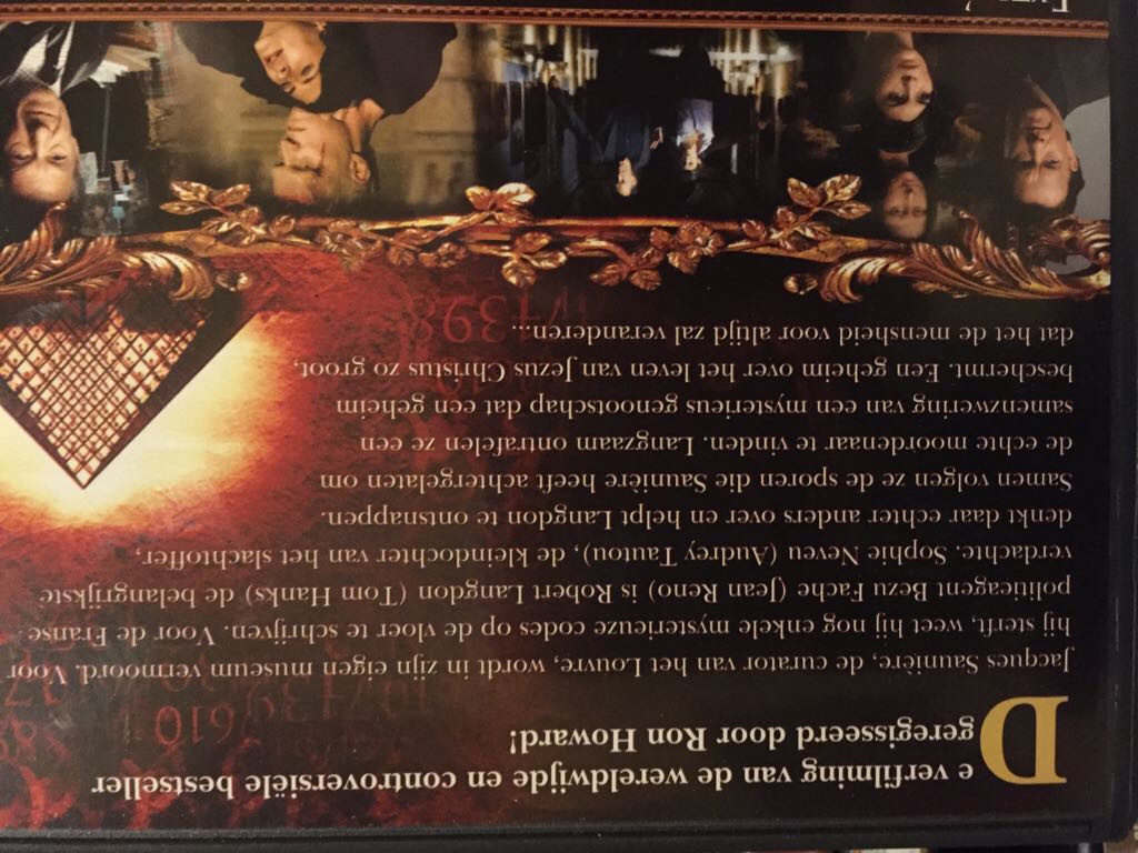 The Da Vinci Code DVD movie collectible [Barcode 8712609677041] - Main Image 2