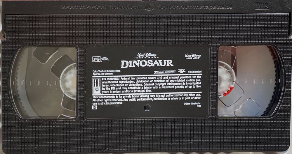Dinosaur VHS movie collectible [Barcode 786936143973] - Main Image 4
