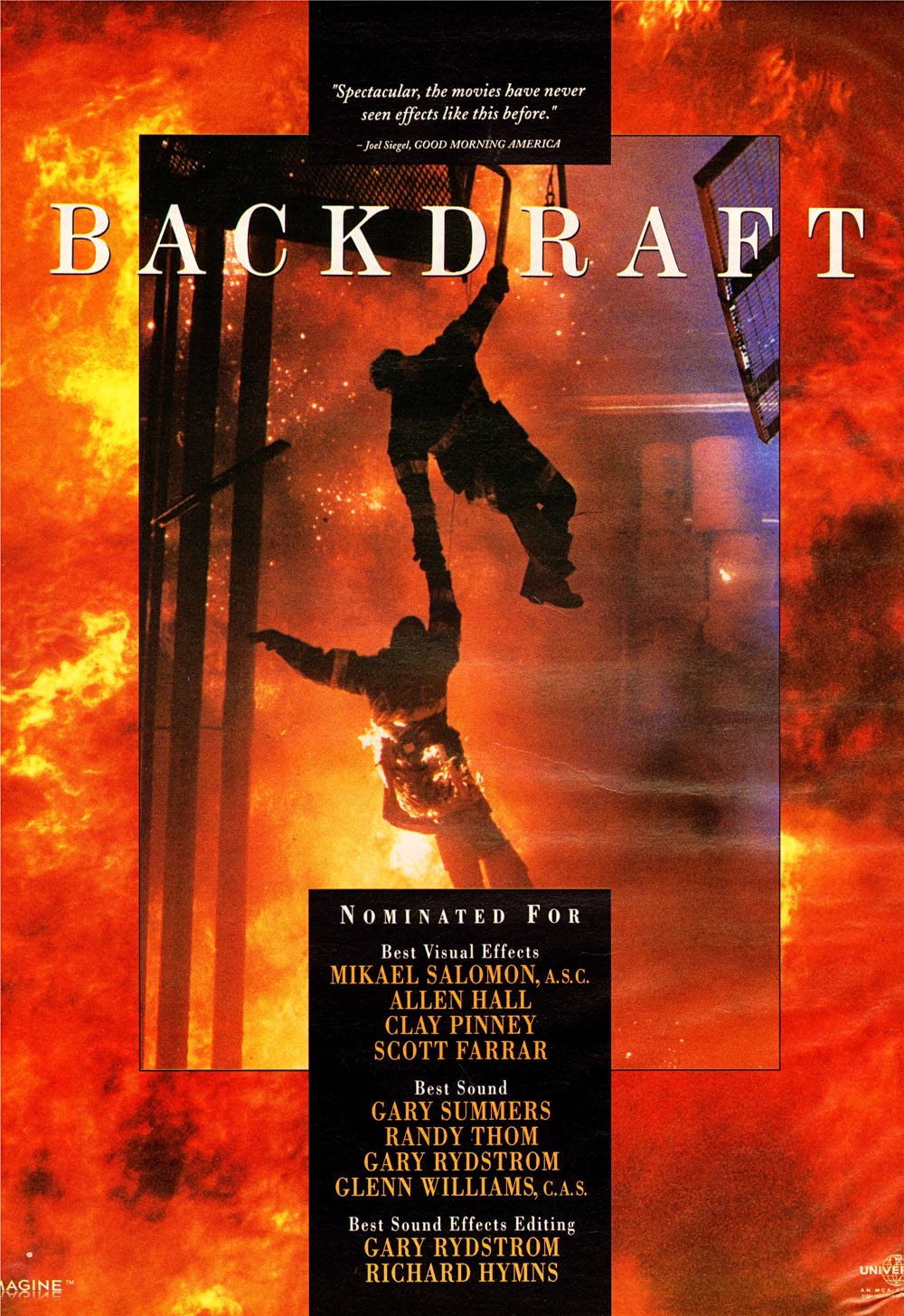 Backdraft DVD movie collectible [Barcode 3259190316096] - Main Image 3